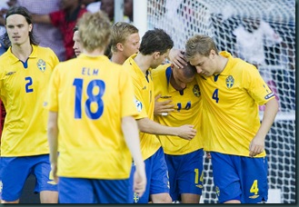 Fotboll, U21, EM, England - Sverige