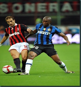 Fotboll, Serie A, Milan v Inter