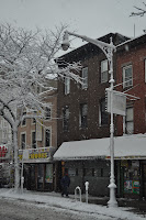 Snow on Myrtle Ave