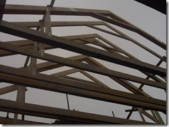 Roof Trusses are on plot 2 now as well.