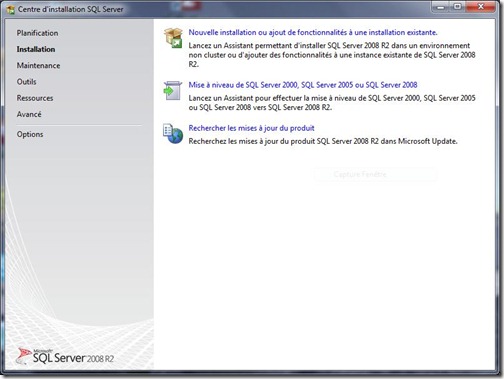 Centre SQL Centre SQL