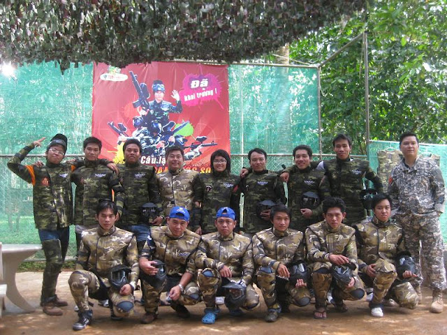 Thành lập clb bắn súng sơn " paintball"