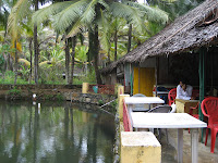 Restaurant in paradise, Kovalam.