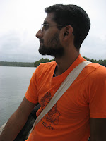 Crossing the waters, Varkala