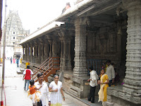 Inside Virupaksha Temple, Hampi