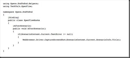 using mvccontrib to capture failing screen using mvccontrib to capture failing screen
