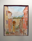 Serrungarina, Italy 8inx10in image in 11inx14in matte Original watercolor on 220g Hahnemuhle Rough paper
SOLD