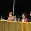 Carolina Franch, Paula Hernández e Isabel Pemjean, durante su presentación.