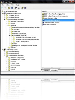 QoS Packet Scheduler