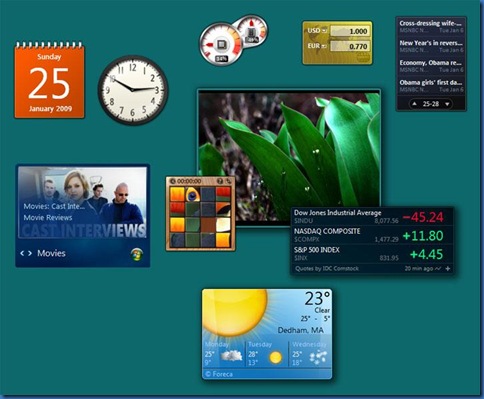 Windows7 gadget