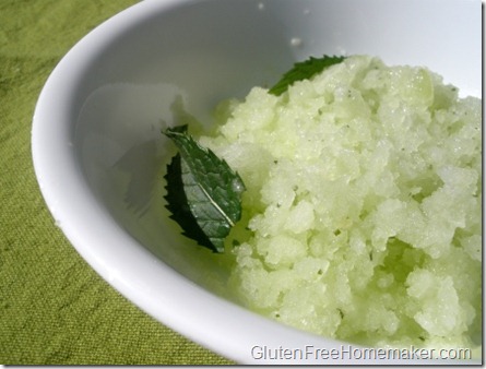 Cucumber Mint Granita