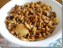 apple raisin walnut granola