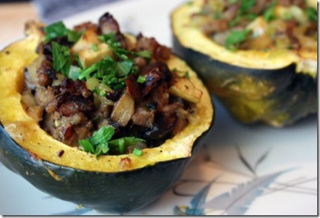 stuffed acorn squash stuffed acorn squash