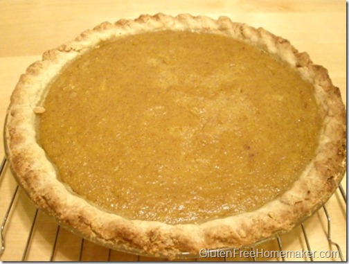 pumpkin pie whole GFDF