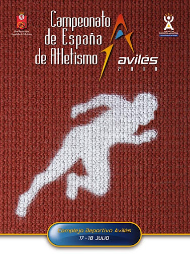 Cartel del XC Campeonato de España de Atletismo 2010