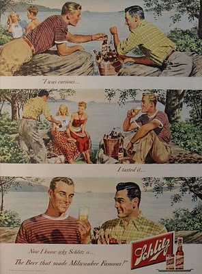 [1940s Schlitz Beer 1950s Vintage Advertising Illustration Men  Queer Campy Midcentury Advertisement 2[4].jpg]