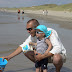 Best wel spannend zo dicht bij die golven