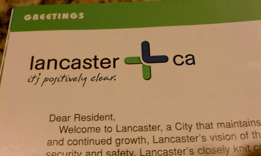 It's positively clear who runs Lancaster, CA. It's positively clear who runs Lancaster, CA.