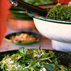 Frisée,watercress, and Mint Salad
