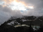Alpine glow.