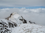 Looking down at Colefax Peak.
