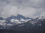 The Minarets in the California Sierras.