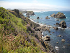 Coastline in Northern Cal.