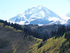 Skyline Divide ridge with Baker in the background.