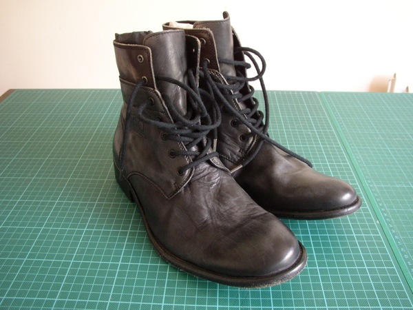 Making My 11th Doctor Costume: River Island Double Eyelet Boots