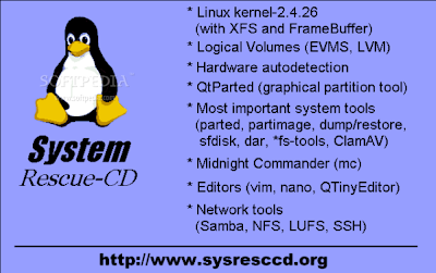 Linux 系统急救工具箱: SystemRescueCd Linux 系统急救工具箱: SystemRescueCd
