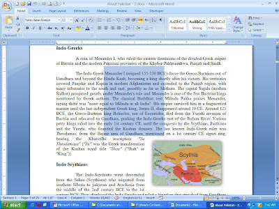 Microsoft Word Tutorial 2007 on How To Select A Vertical Block Of Text In Microsoft Word 2007