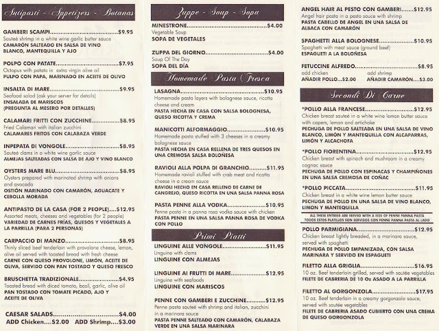 Menu Menu