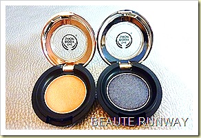 The Body Shop Limited Edition Autumn Collection Eye Color in Golden Peach and Midnight Blue