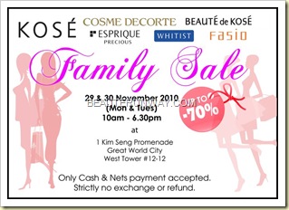 kose sale kose sale