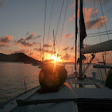 Sunset The End of a Beautiful Day in the BVI