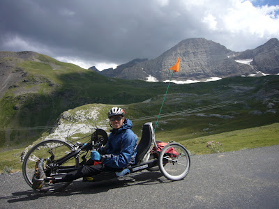 Handbike et brèche de Roland