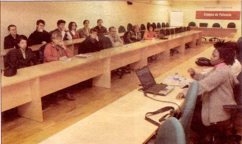 Un momento de la conferencia (foto del DP)
