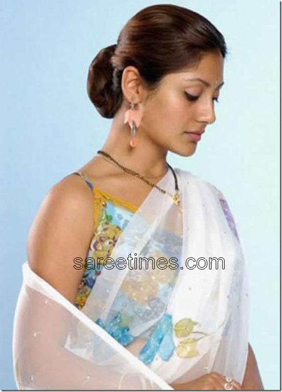 Rimi-sen-White-Saree