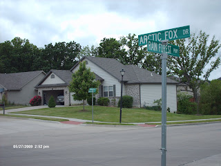 The intersection of Armadillo, Arctic Fox and Rain Forest is located in north Columbia.