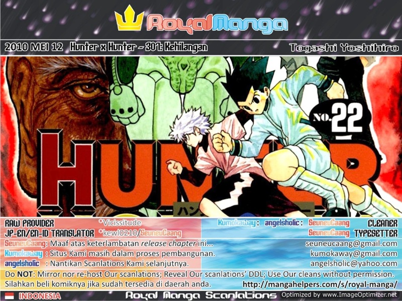 Manga Komik Hunter X Hunter 307 Indo