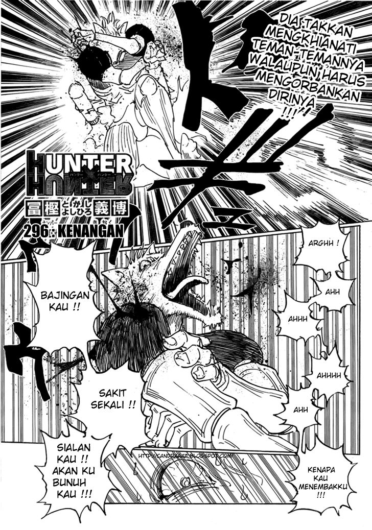 Manga Komik Hunter X Hunter 296 Indo