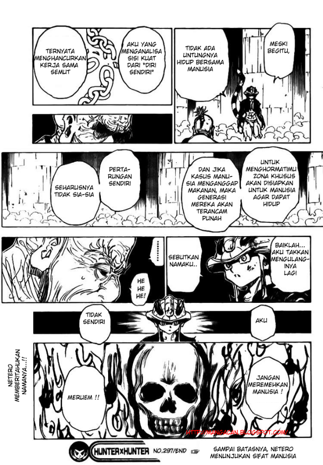 Manga Komik Hunter X Hunter 297 Indo