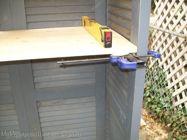 shutters repurposed bookshelf (32)