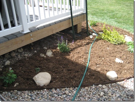 New mulch! New mulch!