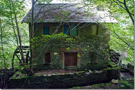 disused and derelict watermill