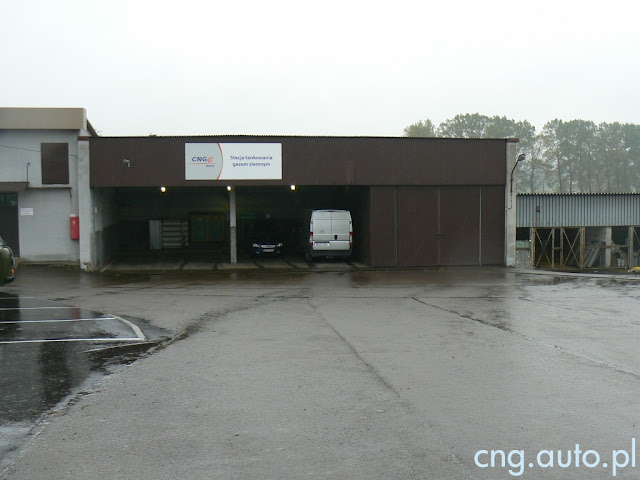 stacja CNG gaz ziemny metan Jasło