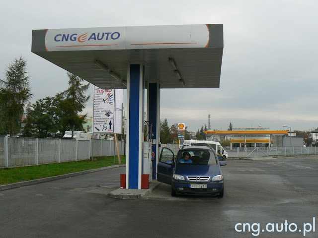 stacja CNG gaz ziemny metan Mielec