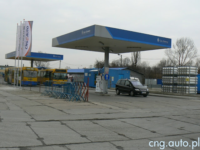 stacja CNG gaz ziemny Tarnów