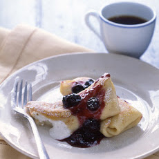 Blueberry Blintzes