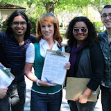 Kathy Griffin Canvasses with VFE